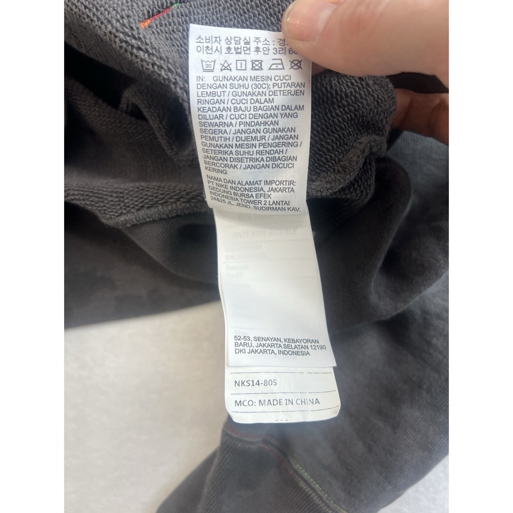 J Balvin ×‎ Jordan Brand UV Reactive Tie Dye Hoodie Size S SAMPLE - Picture 10 of 12